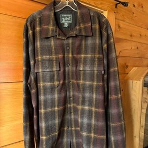 Wool woolrich shirtjac